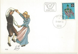 AUTRICHE FDC EUROPA 1981 - 1981