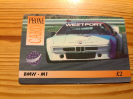 Prepaid Phonecard United Kingdom, International Phonecard - Car, BMW - [ 8] Companies Issues