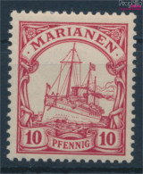 Marianen (Dt. Kolonie) 9 Mit Falz 1901 Schiff Kaiseryacht Hohenzollern (10259233 - Mariana Islands