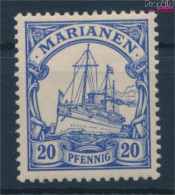 Marianen (Dt. Kolonie) 10 Mit Falz 1901 Schiff Kaiseryacht Hohenzollern (10259232 - Islas Maríanas