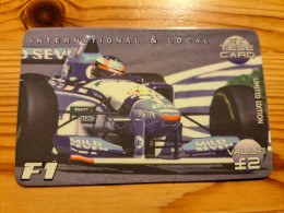 Prepaid Phonecard United Kingdom, ET Telecard - Car Race, Formula 1. - [ 8] Companies Issues