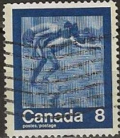 CANADA 1974 Olympic Games, Montreal - 8c Diving FU - Used Stamps