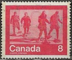 CANADA 1974 Olympic Games, Montreal - 8c Snow Shoeing FU - Used Stamps