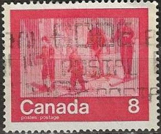 CANADA 1974 Olympic Games, Montreal - 8c Skiing AVU - Used Stamps