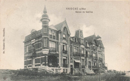 BELGIQUE - Knocke-sur-Mer - Maison De Familles - Carte Postale Ancienne - Knokke