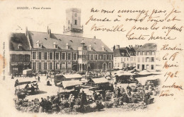 Hesdin * La Place D'armes * Le Marché * Foire Marchands - Hesdin