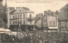 FRANCE - Pontivy - Foire Des Gages  à Pontivy - Le 1er Mars Sur La Place Aux Légumes - Animé - Carte Postale Ancienne - Pontivy
