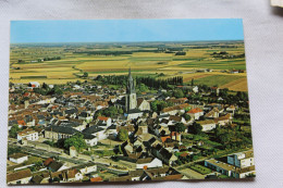 Cpm, Beaune La Rolande, Vue Aérienne, Au Centre L'église Et Sa Tour, Loiret 45 - Beaune-la-Rolande