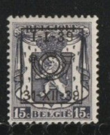 België  Nr.  422 - Typo Precancels 1936-51 (Small Seal Of The State)