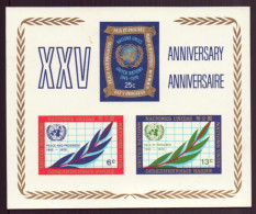 Nations-Unies, New-York, 1970, BF N° 5 ** - Nuevos