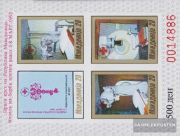 Makedonien Z Miniature Sheet I B (complete Issue) Not Spent Unmounted Mint / Never Hinged 1991 Compulsory Surcharge - Re - Makedonien