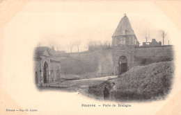 FRANCE - Peronne - Porte De Bretagne - Carte Postale Ancienne - Peronne