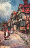 PEINTURES - TABLEAUX - Jotter - Chiddingstone - Kent - Colorisé - Carte Postale Ancienne - Schilderijen