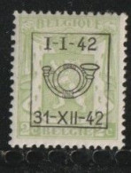 België  Nr.  475 - Typo Precancels 1936-51 (Small Seal Of The State)