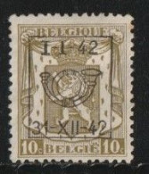 België  Nr.  477 - Typo Precancels 1936-51 (Small Seal Of The State)