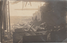 Carte Photo (75) PARIS. (Ruines, Suite Aux Bombardements) Nuit Du 30/01/1918 Au 31/01/ 1918 - Otros & Sin Clasificación