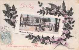 FRANCE - D'Ivry Je Vous Envoie Ces Fleurs - Ivry Sur Seine - Place Nationale - Carte Postale Ancienne - Ivry Sur Seine