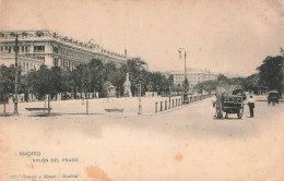 ESPAGNE - Madrid - Salon Del Prado - Carte Postale Ancienne - Madrid