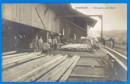 CARTE PHOTO GARD (30) - BESSEGES - FABRICATION DES RAILS - Bessèges