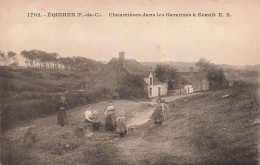 FRANCE - Équihen - Chaumières Dans Las Garennes à Ecault - Carte Postale Ancienne - Otros & Sin Clasificación