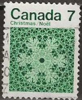 CANADA 1971 Christmas - 7c Snowflake FU - Oblitérés