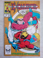 Fumetto Marvel Excalibur 1989 Comics 10 Jul Captain Britain Vs Hauptmann Englande - Marvel