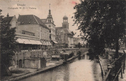 PAYS-BAS - Utrecht - Oudegracht - Viebrug - Carte Postale Ancienne - Altri & Non Classificati