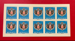 2019 Monaco Carnet Bleu Dentele N°3189 Neuf Sans Charnière Autocollant Xx - Postzegelboekjes