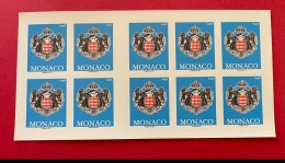 2017 Monaco Carnet Bleu Dentele N°3062 Neuf Sans Charnière Autocollant Xx - Libretti