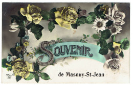 Masnuy-Saint-Jean. ( Jurbise ). Souvenir De Masnuy-St-Jean. **** - Jurbise