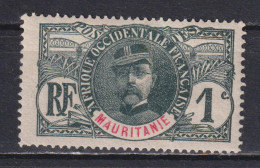 Timbre Neuf*  De Mauritanie De 1906 N° 1 MH - Usati