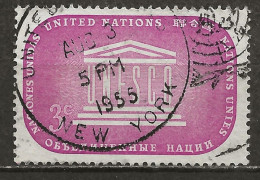 NATIONS-UNIES - NEW-YORK: **, N° YT 33, TB - Usados