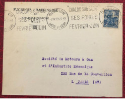 France, Divers Sur Enveloppe Oblitération Mécanique 2.4.1929 - (B3446) - 1921-1960: Modern Tijdperk