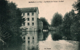 Moulins à Eau - Salbris (Loir-et-Cher) Le Moulin De L'Aulne, Le Bief - Librairie Renaud - Carte Non Circulée - Moulins à Eau