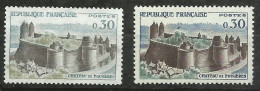 France N° 1234 Fougères Gris Bleu Et Vert   Neuf  ( * ) AB/B  Timbre Type Sur Les Scans Pour Comparer Soldé ! ! ! - Unused Stamps