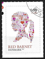 DENMARK DANMARK 2014 RED BARNET PERSON GIRL Mi.# 1741 CTO UNUSED LUXE STAMP - Ungebraucht