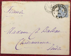 Allemagne, Divers Sur Enveloppe De Baden-Baden 24.7.1883 - (B3458) - Cartas & Documentos