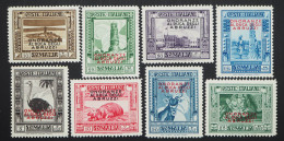 1934 Italienisch-Somaliland, Serie Ludwig Amadeus, *, MiNr. 189/96, ME 80,- - Somalia