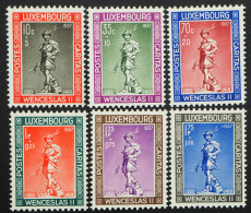 1937 Luxemburg, Serie Kinderhilfe, Postfrisch, MiNr. 303/08, ME 22,- - 1926-39 Charlotte Rechtsprofil