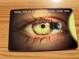 Prepaid Phonecard Netherlands Antilles, Antelecom - Solar Eclipse - Antilles (Neérlandaises)