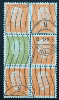 DR, Zusammendruck Reichspräsident, Maschinenstempel, MiNr. S 49, ME 150,- - Blocks & Kleinbögen