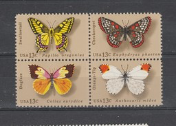 USA  1977   N° 1160 / 63   Neuf X X   Papillon - Unused Stamps