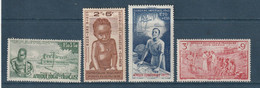 AEF - Poste Aérienne - YT N° 10 à 13 ** - Neuf Sans Charnière - 1942 - Unused Stamps