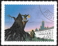 DENMARK DANMARK 2013 H.C. ANDERSEN TALES ART COMICS Mi.# 1750 CTO UNUSED LUXE STAMP - Usado