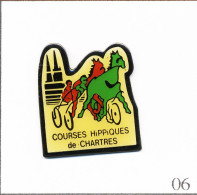 Pin's Jeux - PMU / Hippodrome De Chartres (28). Estampillé Eurodor. Epoxy. T717-06 - Jeux