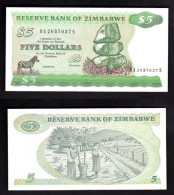 ZIMBABWE 5 DOLLARI 1994 PIK 2 FDS - Zimbabwe