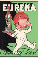 EUREKA Apéritif Idéal , Neuilly Sur Seine * CPA Publicitaire Ancienne Illustrateur * Enfant Serveur - Publicité