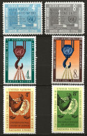 NATIONS-UNIES - NEW-YORK: **, N° YT 80/81, 82/83 Et 84/85 , TB - Unused Stamps