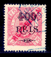 ! ! Lourenco Marques - 1917 D. Carlos OVP Local Republica 400 R (Perf. 13 1/2) - Af. 158b - Used - Lourenzo Marques