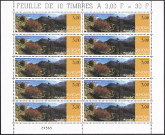 Andorre Français - Andorra Bloc Feuillet 1999 Y&T N°F514 - Michel N°KB535 *** - 3f EUROPA - Blokken & Velletjes